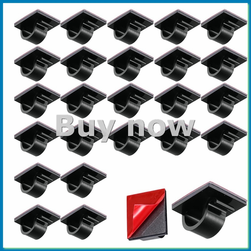 Christmas Lights Outdoor - 50 pezzi mini clip per cavi