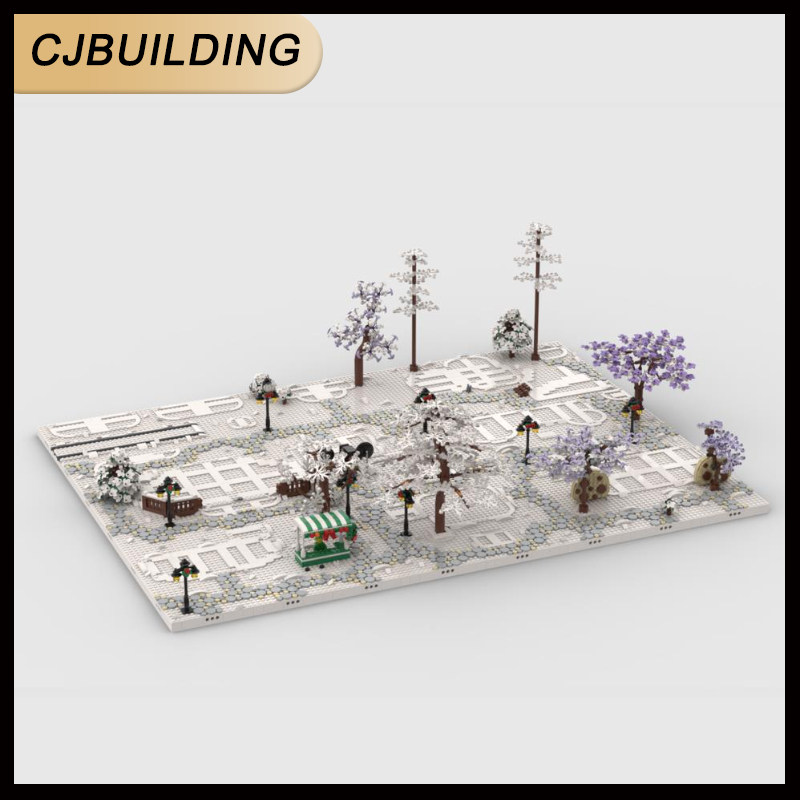 Lego Set Creator - Winter Village Display Base per set