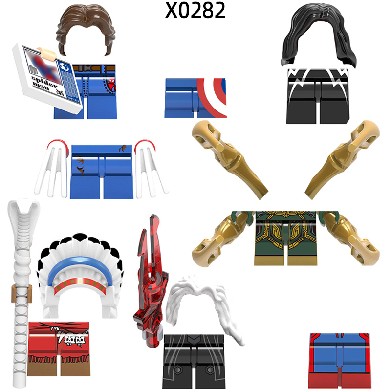 Lego Set Creator - The Action Figures scudo bacchetta armi