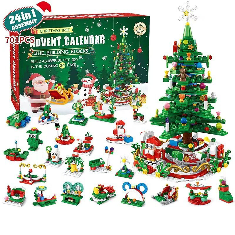 Advent Calendar Gift - Confezione regalo con calendario dell'Avvento della