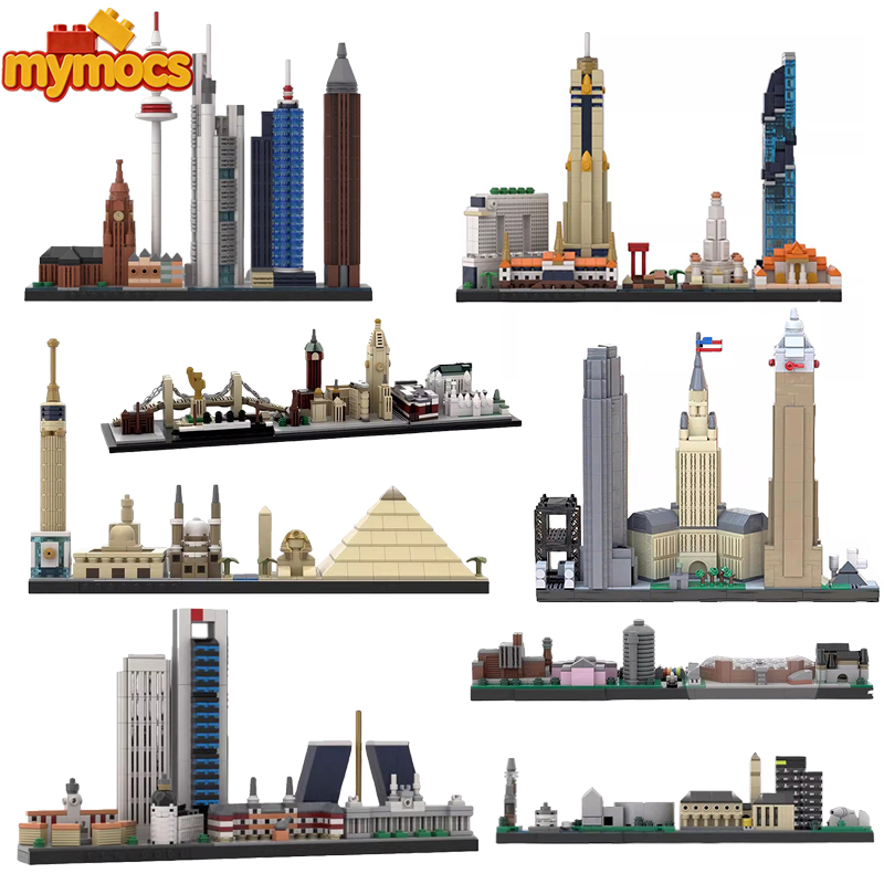 Lego Set Creator - Set di Architettura Mymocs World City
