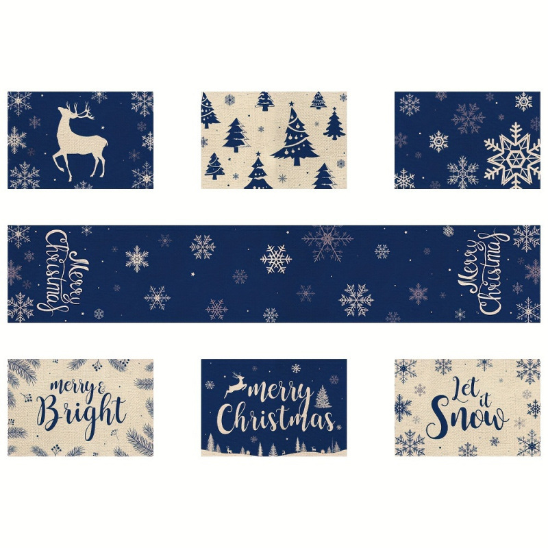 Il set di tovagliette natalizi - Christmas Table Runner recensione e prezzo
