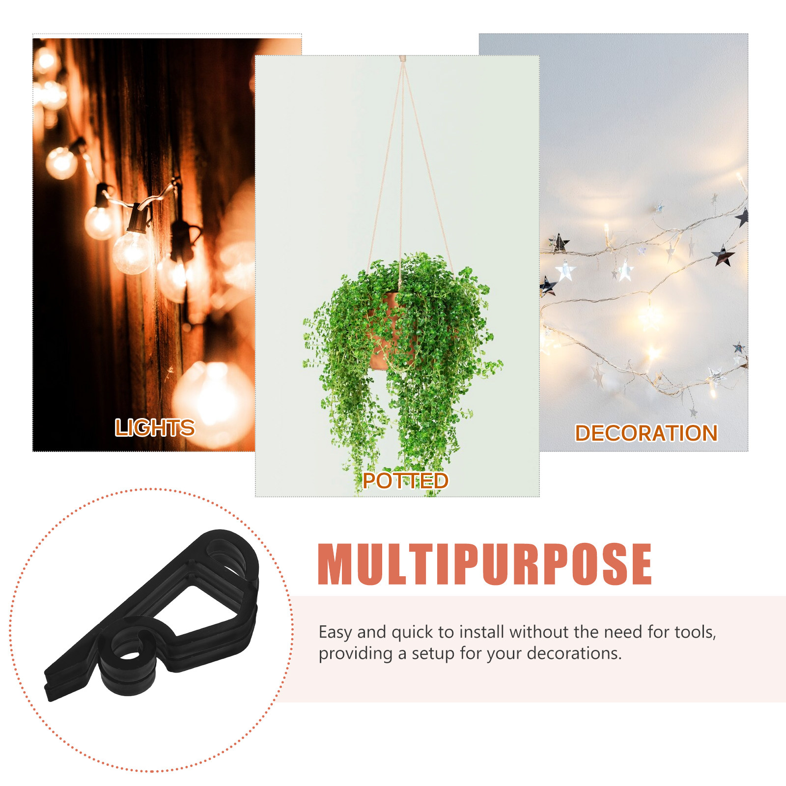 120 Pezzi di Ganci a Spirale p - Christmas Lights Outdoor recensione e prezzo