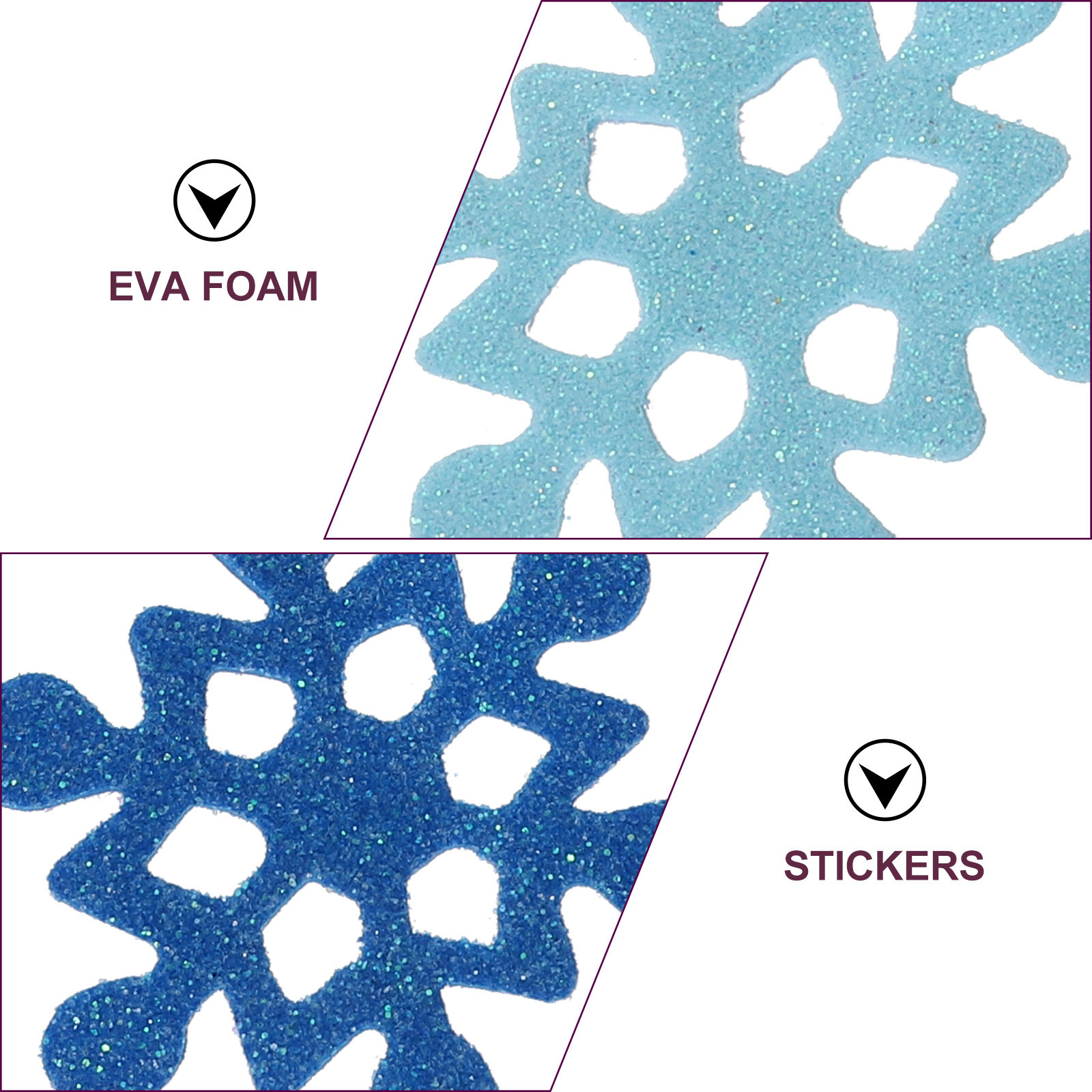 Adesivi Natalizi a Fiocco di N - Snowflake Window Decal recensione e prezzo