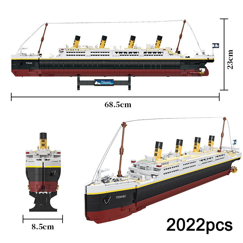 Idee creative Modello Titanic  - Lego Set City recensione e prezzo