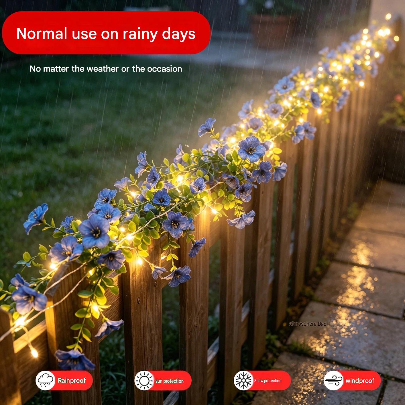 Luci a stringa a forma di rosa - Led Fairy String Lights recensione e prezzo