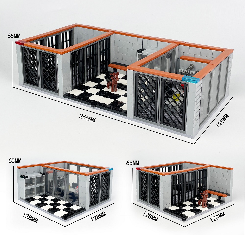 302PCS Prison City Stazione di - Lego Set Creator recensione e prezzo